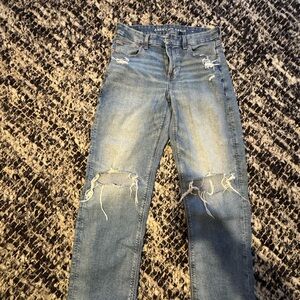 Curvy Straight Stretch American Eagle Jeans!